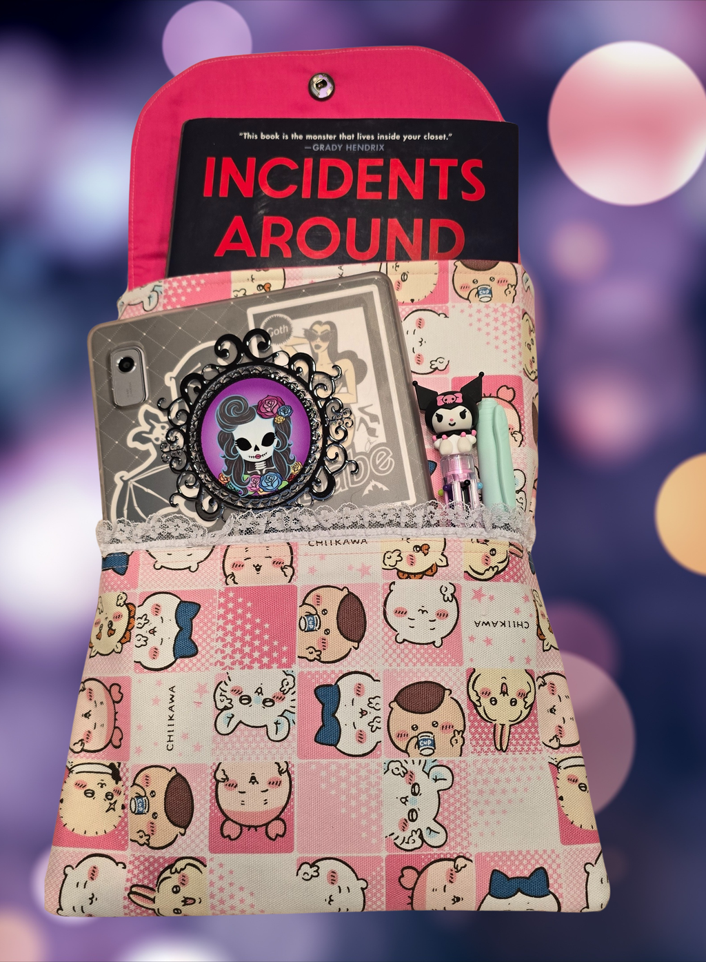 Hard cover Book Sleeve, Chiikawa