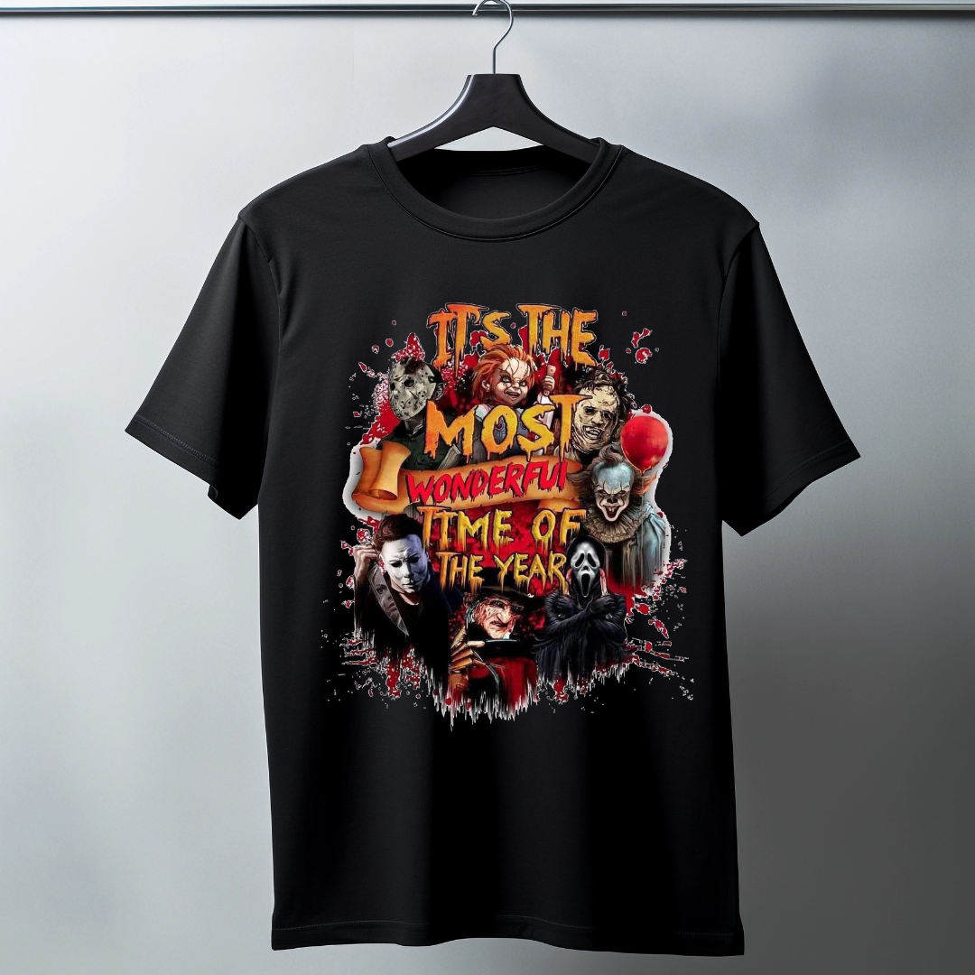 Horror Friends T-shirt- The Most Wonderful Time