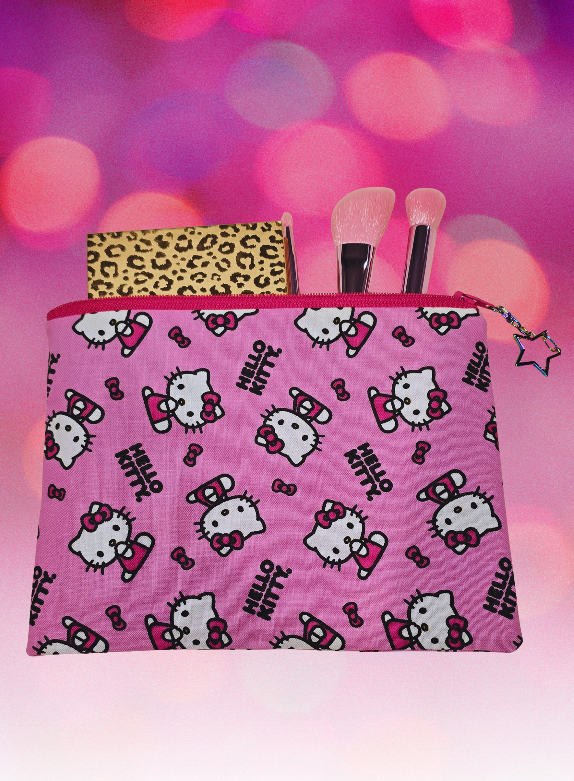Make up bag- Hello kitty pink