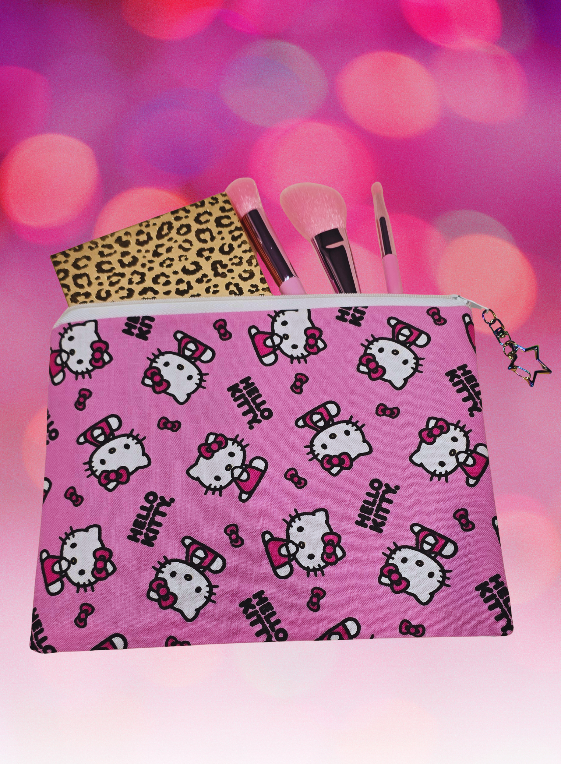 Make up bag- Hello kitty pink