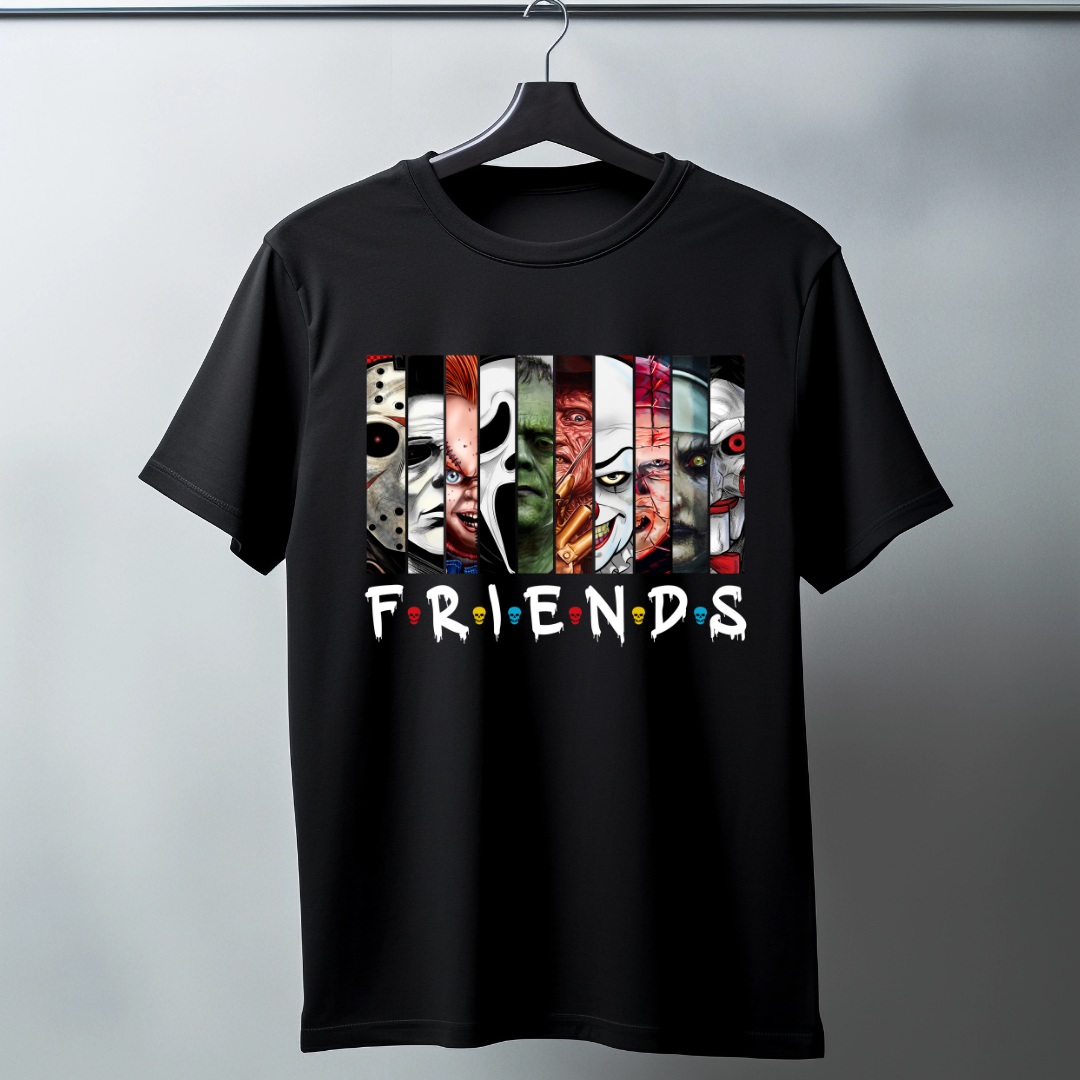 Horror Friends T-shirt- Blended killers