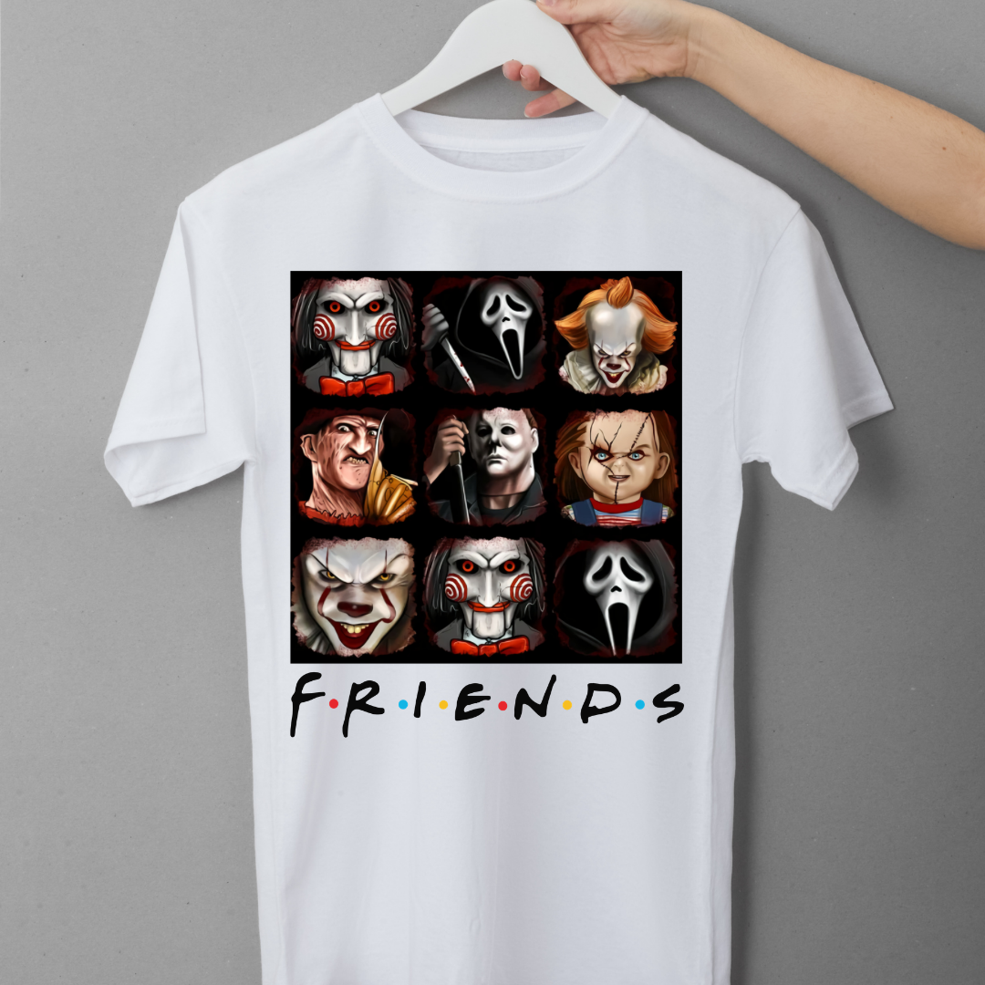 Horror Friends T-shirt- Portraits