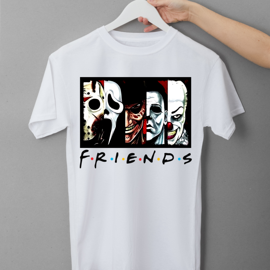Horror Friends T-shirt- Dark Boarders