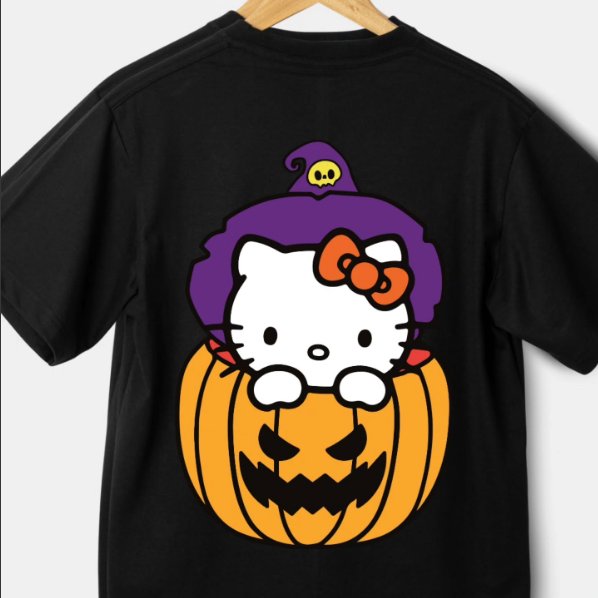 Purple Witch Hat in Pumpkin- HK
